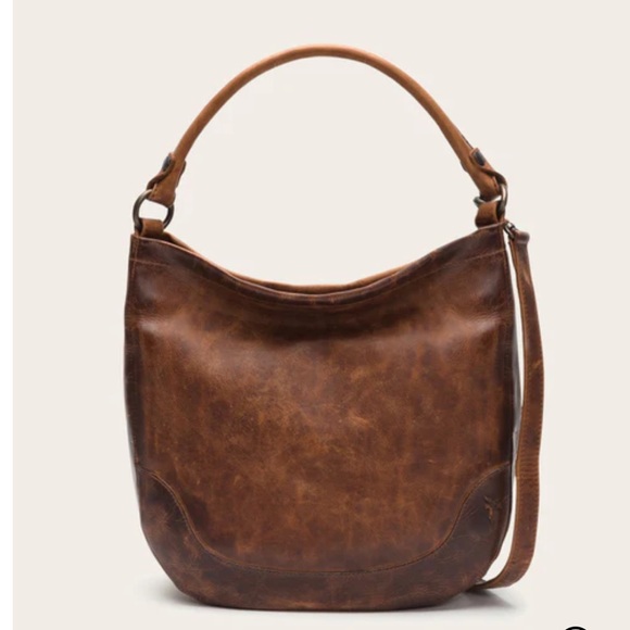 Frye Brown Leather Crossbody Bag - Picture 1 of 13